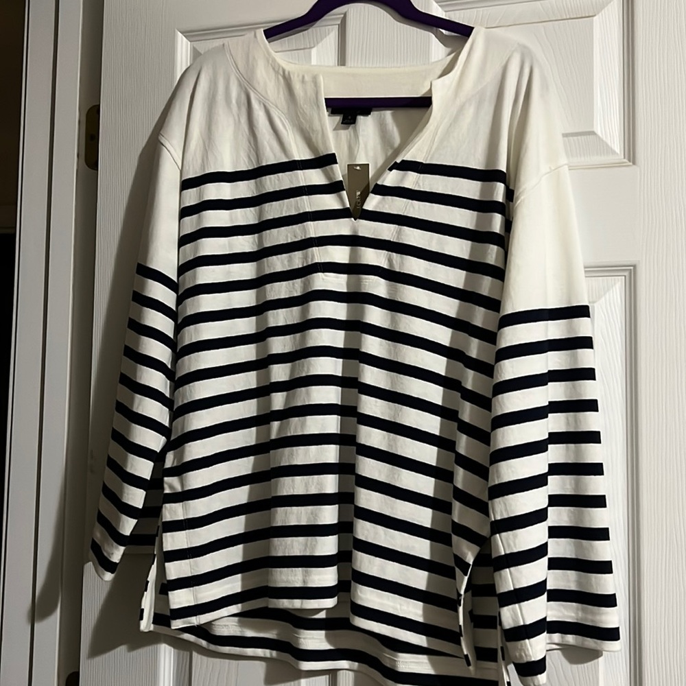 J. Crew Mariner Cloth Oversized Tunic